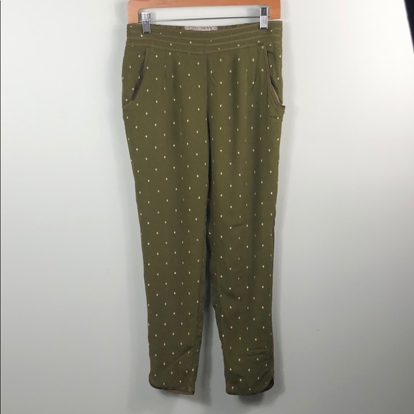 Antropolgie Elevenses Khaki pants size 4 - Picture 1 of 8